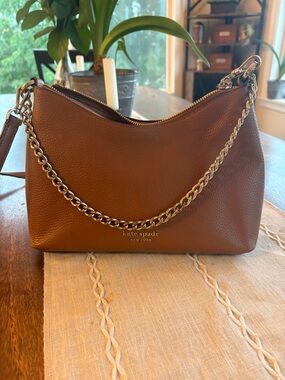 Kate Spade New York Whiskey Pebbled Leather Crossbody / Shoulder Bag